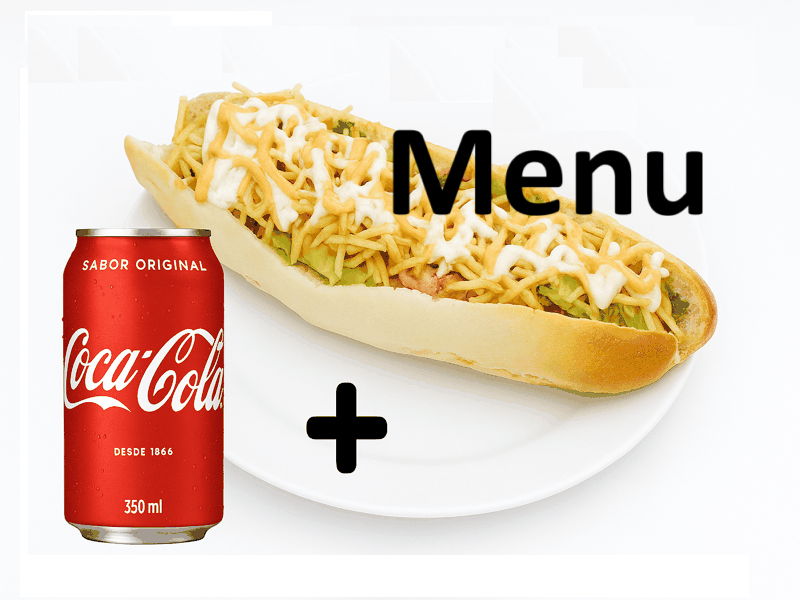 Baguete Normal + Bebida